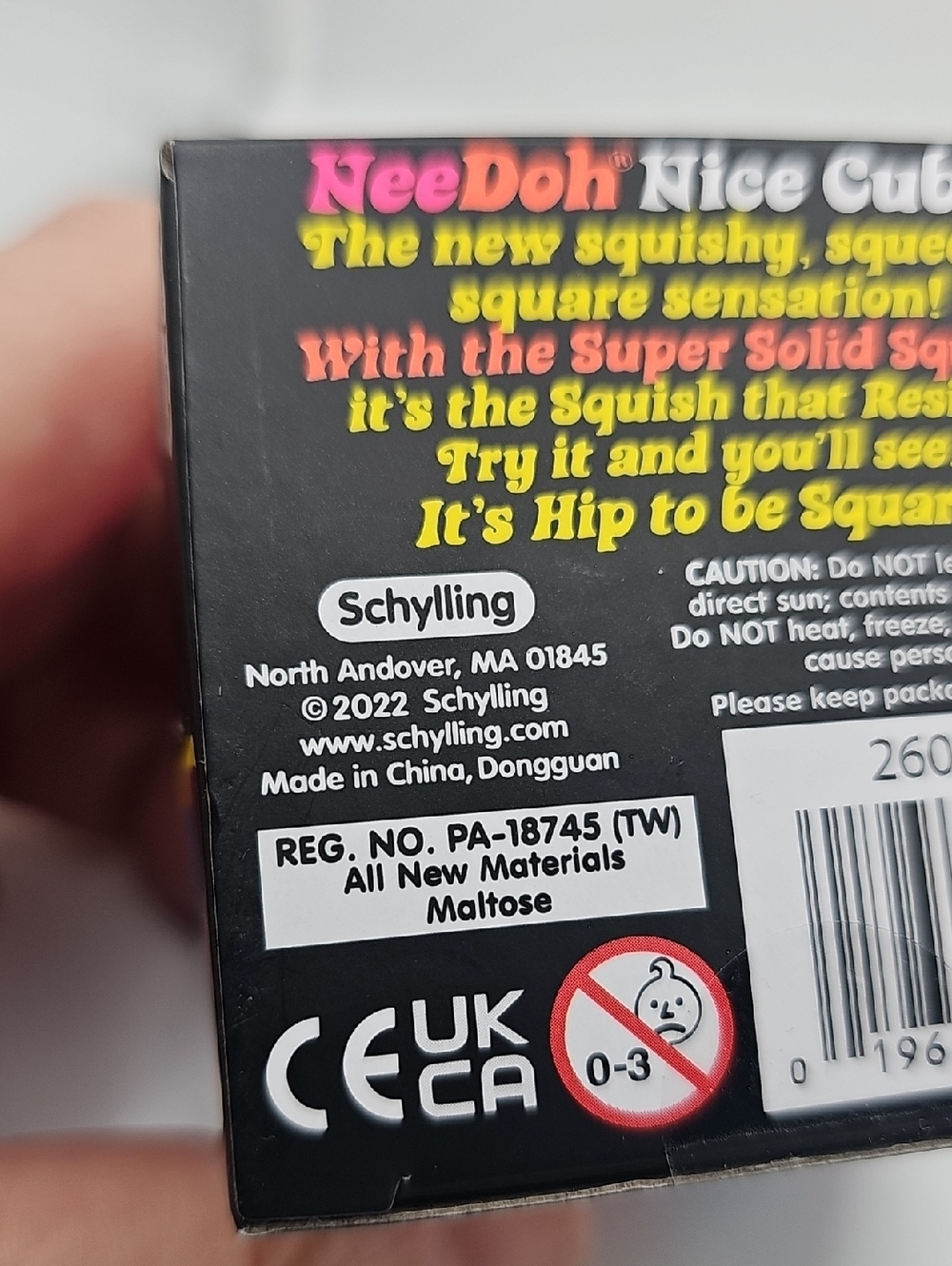 NEEDOH Nee Doh Nice Cube Pink NIB SEALED - Picture 5 of 5
